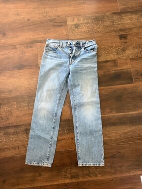 Madewell The Longline Straight Jean